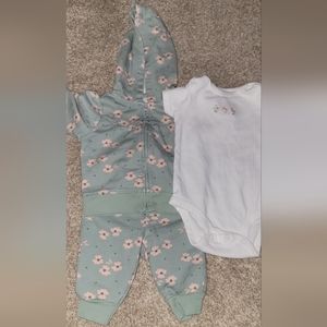 Carters matching jogging outfit